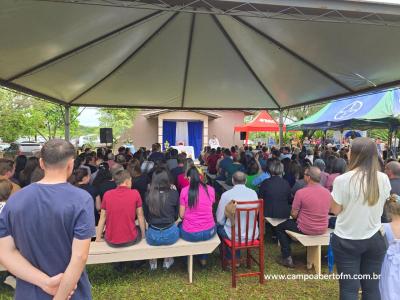 Rio Bonito do IguaÃ§u - Festa N.S. Aparecida atraÃ­ FiÃ©is em Barra Mansa do IguaÃ§u